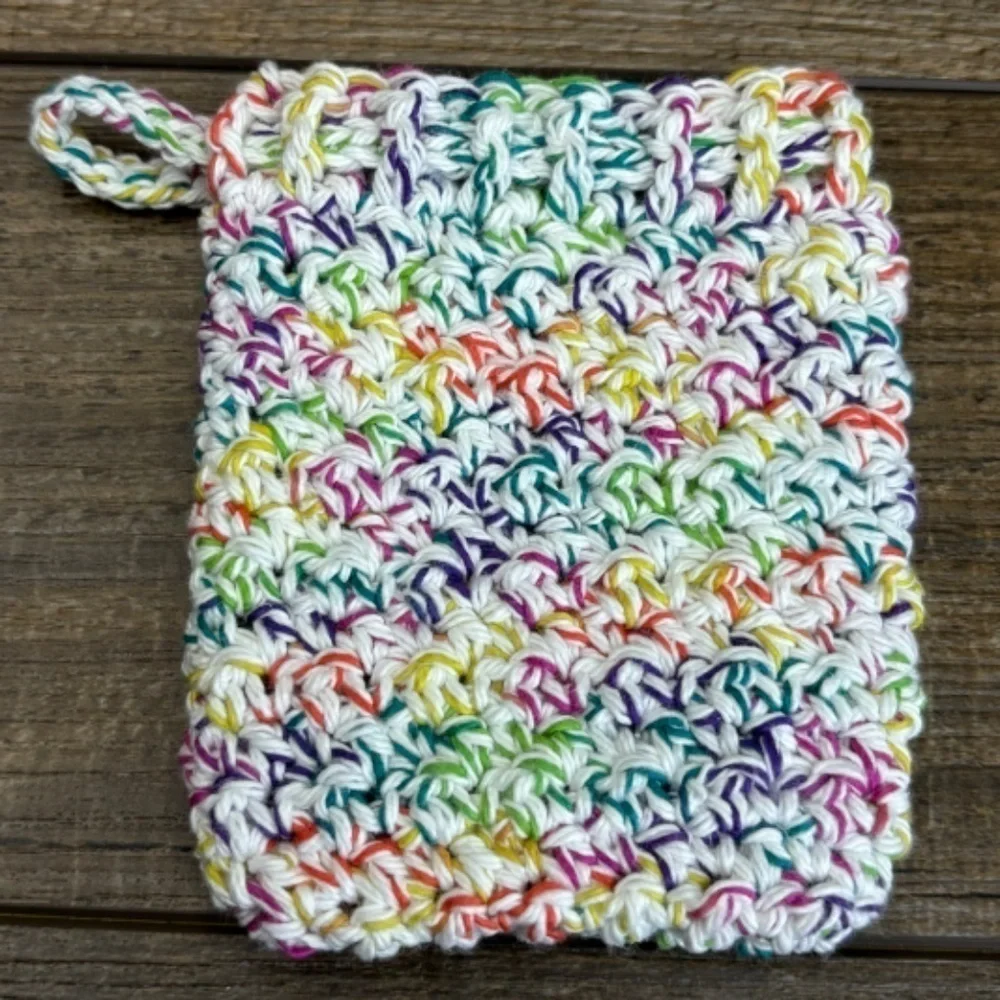 Hand Crafted crochet bar